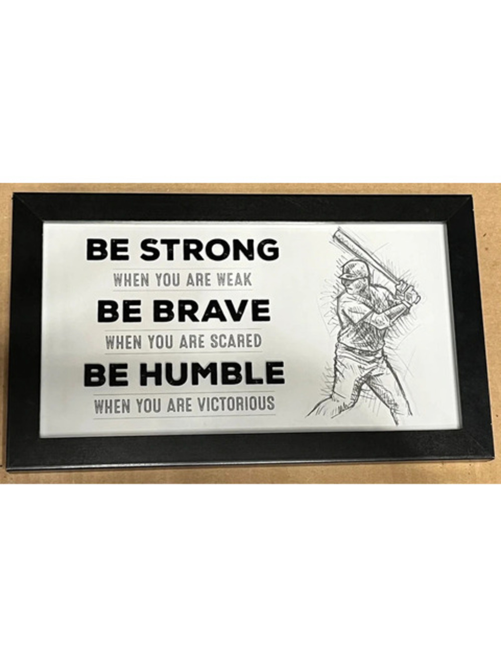 Baseball decor for the athlete in your house.